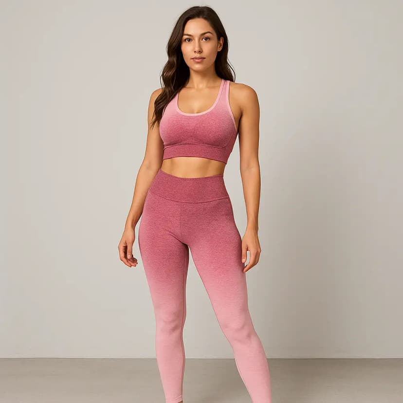 Second AI generated model wearing product